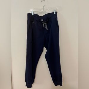 Navy Figs Scrub Joggers